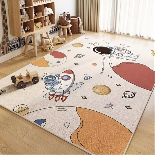 Children's Room Carpet Living Room Study Toys Reading Area Baby Crawling Mat Bedroom Dirt Resistant And Easy To Care Mat